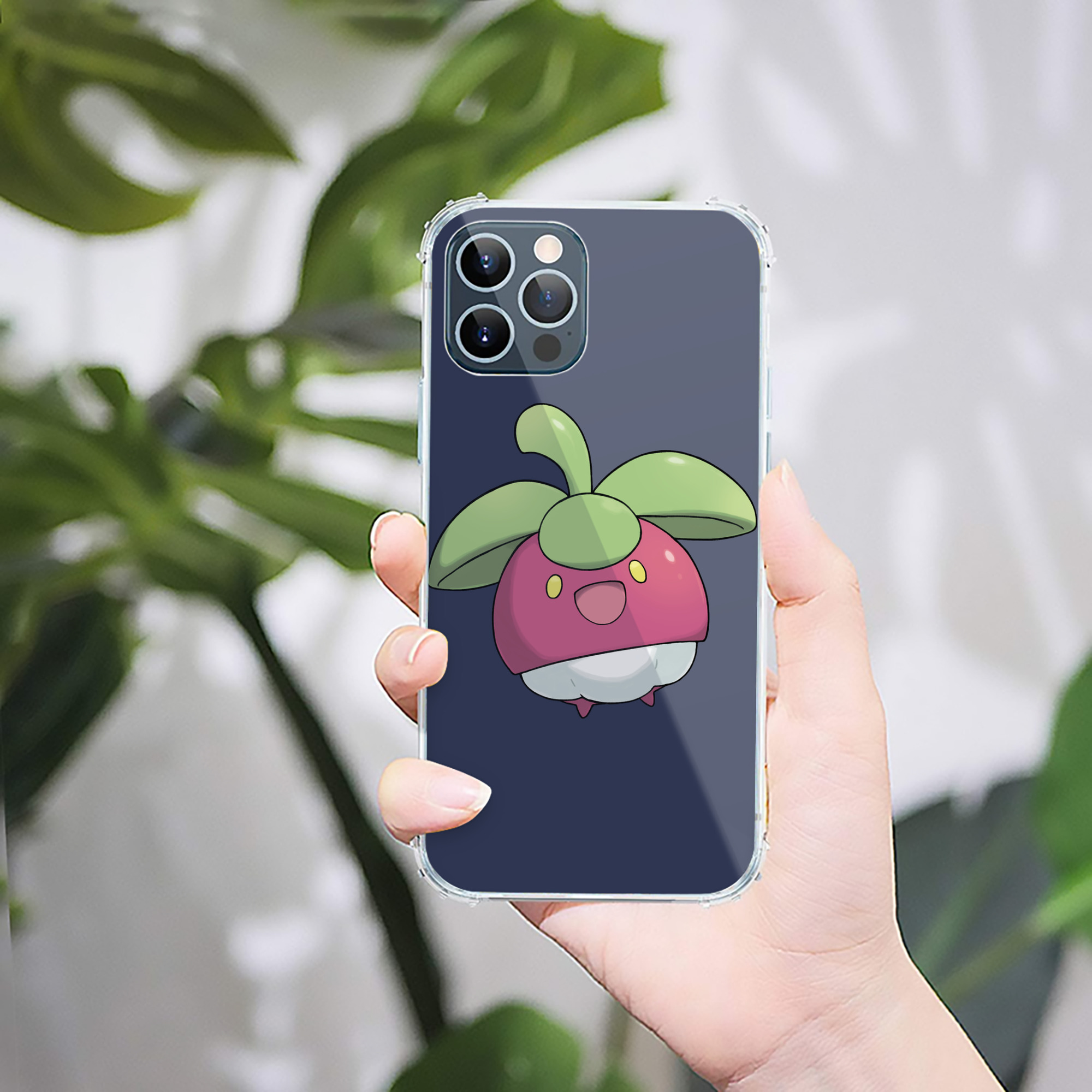 （画像用） ポケットモンスター Pokémon 【iPhone 12シリーズ対応】透明スマホケース（クリアソフトケース）